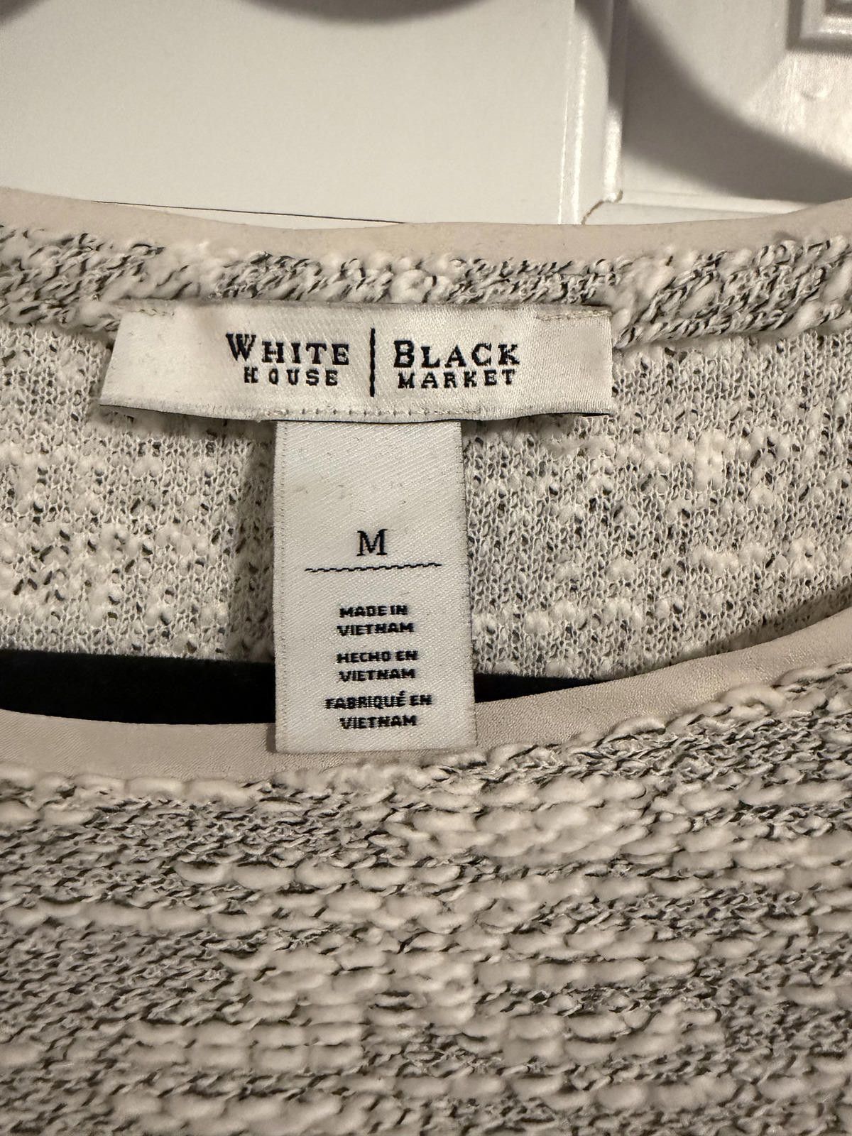 Other White House Black Market Gray Beige Layered Long Sleeve M Size M / US 6-8 / IT 42-44 - 2 Thumbnail