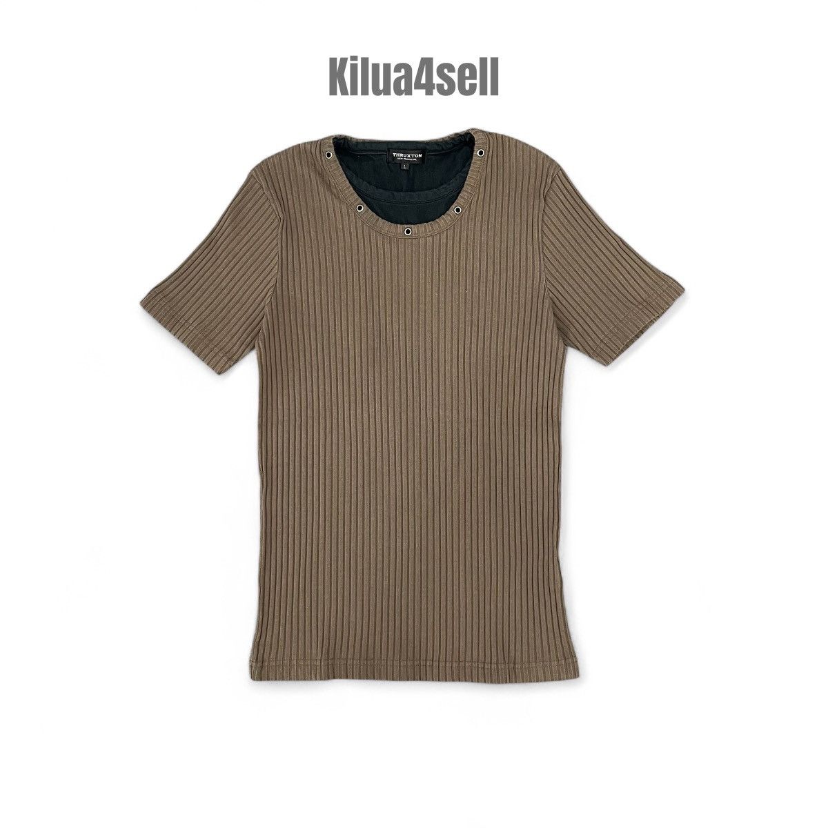 Japanese Brand Thruxton Pleated Textured Japanese Tee Issey Style Size US M / EU 48-50 / 2 - 1 Thumbnail