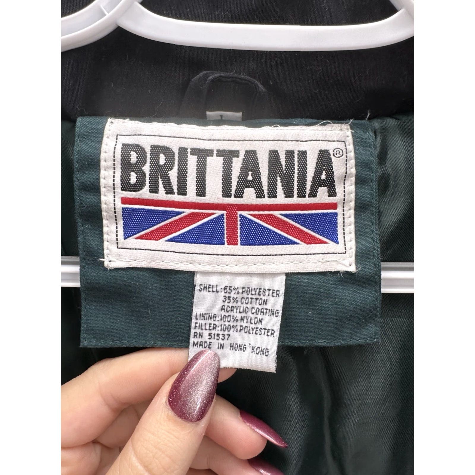 Doublet VINTAGE Brittania Mens Jacket Size Large Green Double Closure Insulated Mid-Length Jacket Size US L / EU 52-54 / 3 - 6 Thumbnail
