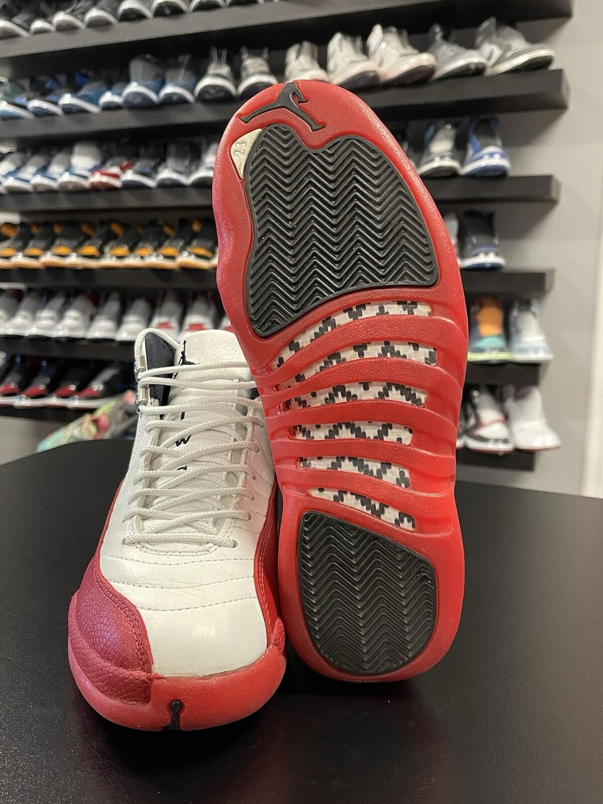 Nike Size 8 - Nike Air Jordan 12 XII OG Cherry 1996 White-Varsity Size US 8 / EU 41 - 10 Thumbnail