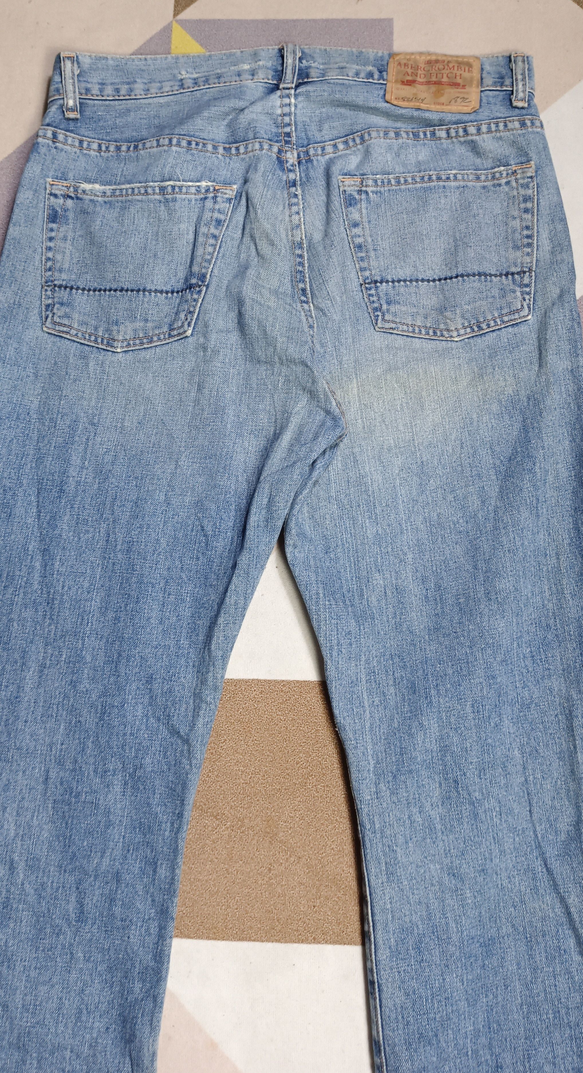 Abercrombie & Fitch × If Six Was Nine × Japanese Brand Extra Heavy Ounce Abercrombie Fitch 5 pocket Size US 34 / EU 50 - 6 Thumbnail