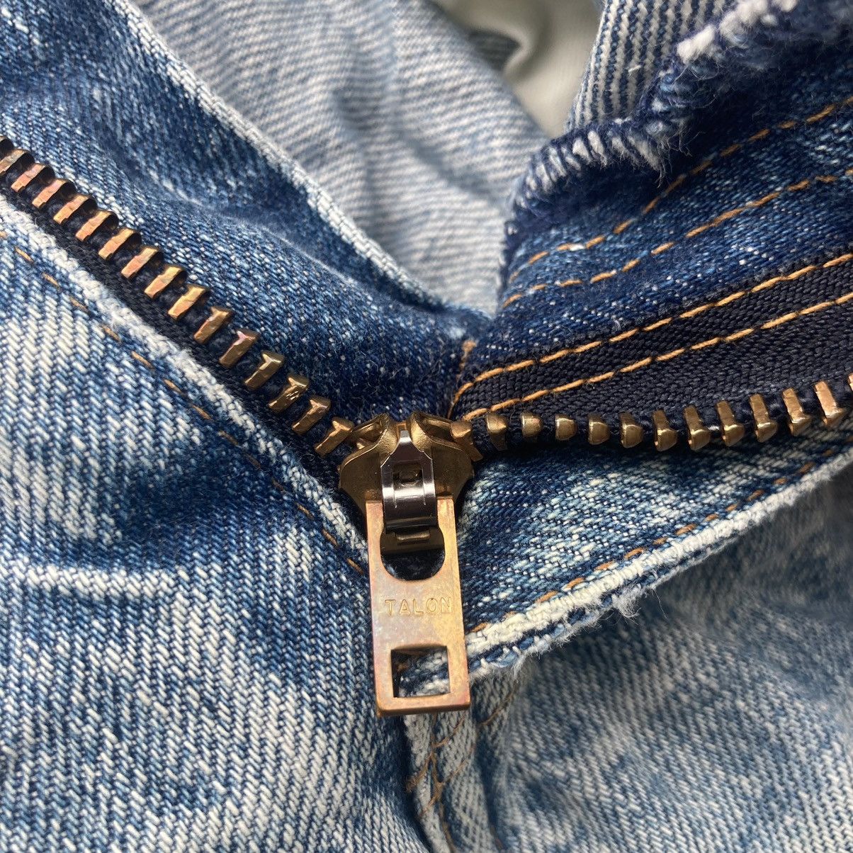 Levi's LEVI’S BIG E 502 XX SELVEDGE DISTRESSED JEANS Size US 33 - 9 Thumbnail