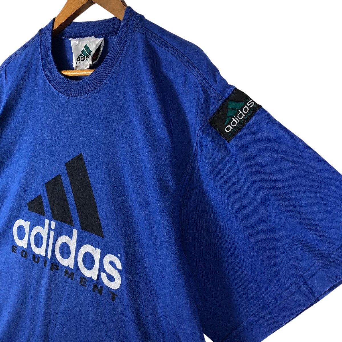Adidas ADIDAS Equipment Big Logo T-Shirt Size US L / EU 52-54 / 3 - 4 Thumbnail