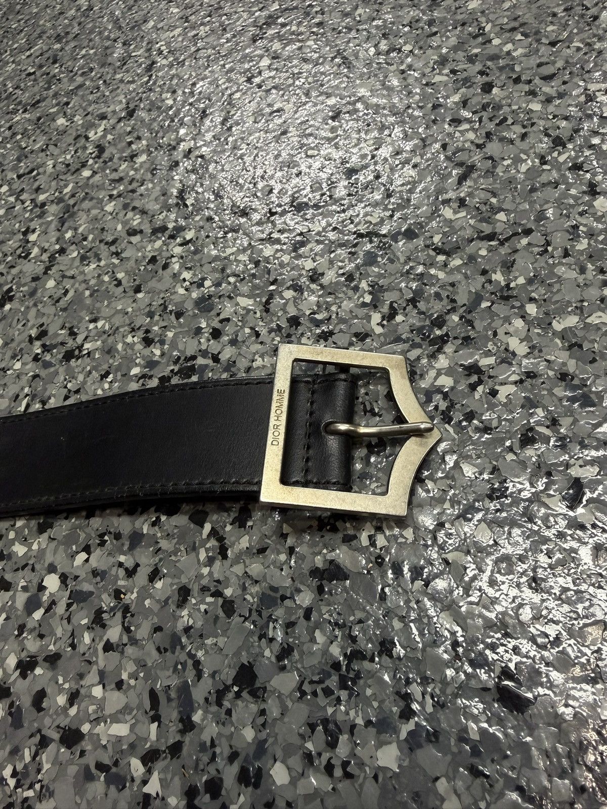 Dior Dior Homme D-Point Belt Black Size 85 Size 28 - 2 Thumbnail