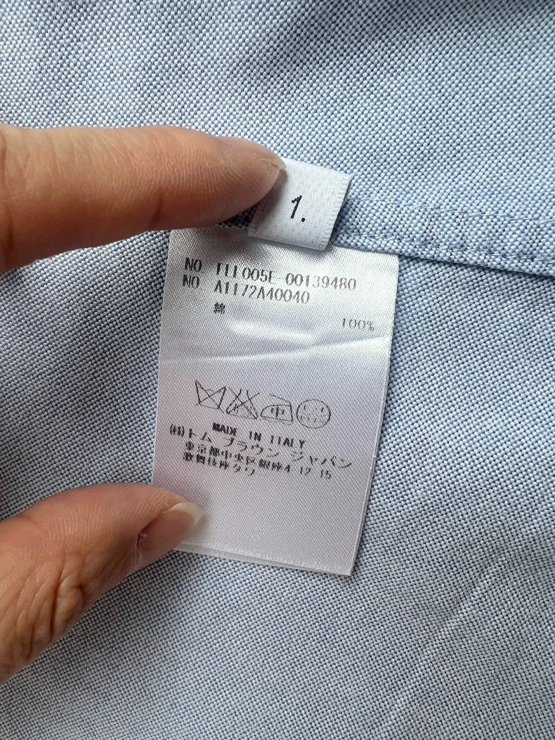 Thom Browne Thom Browne Oxford shirt Size US S / EU 44-46 / 1 - 5 Thumbnail