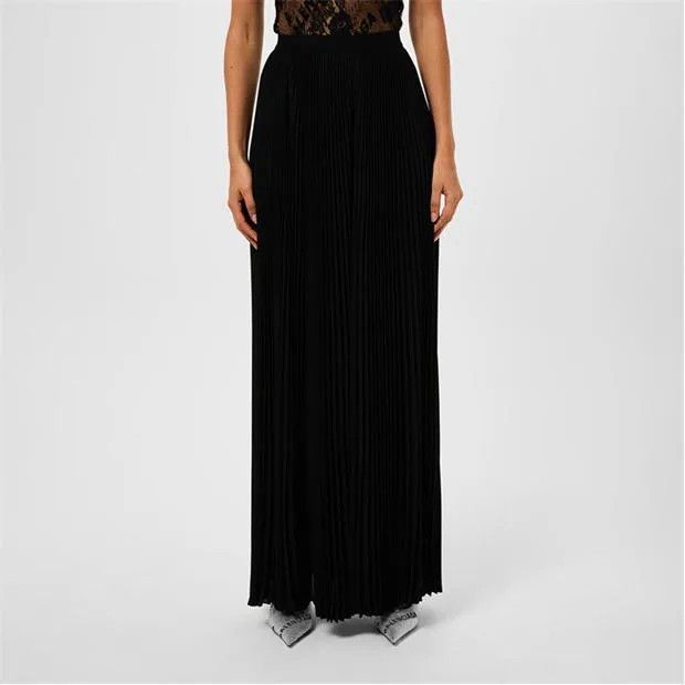 Balenciaga o1g2r1mq0924 Maxi Skirts in Black Size 29" - 3 Thumbnail