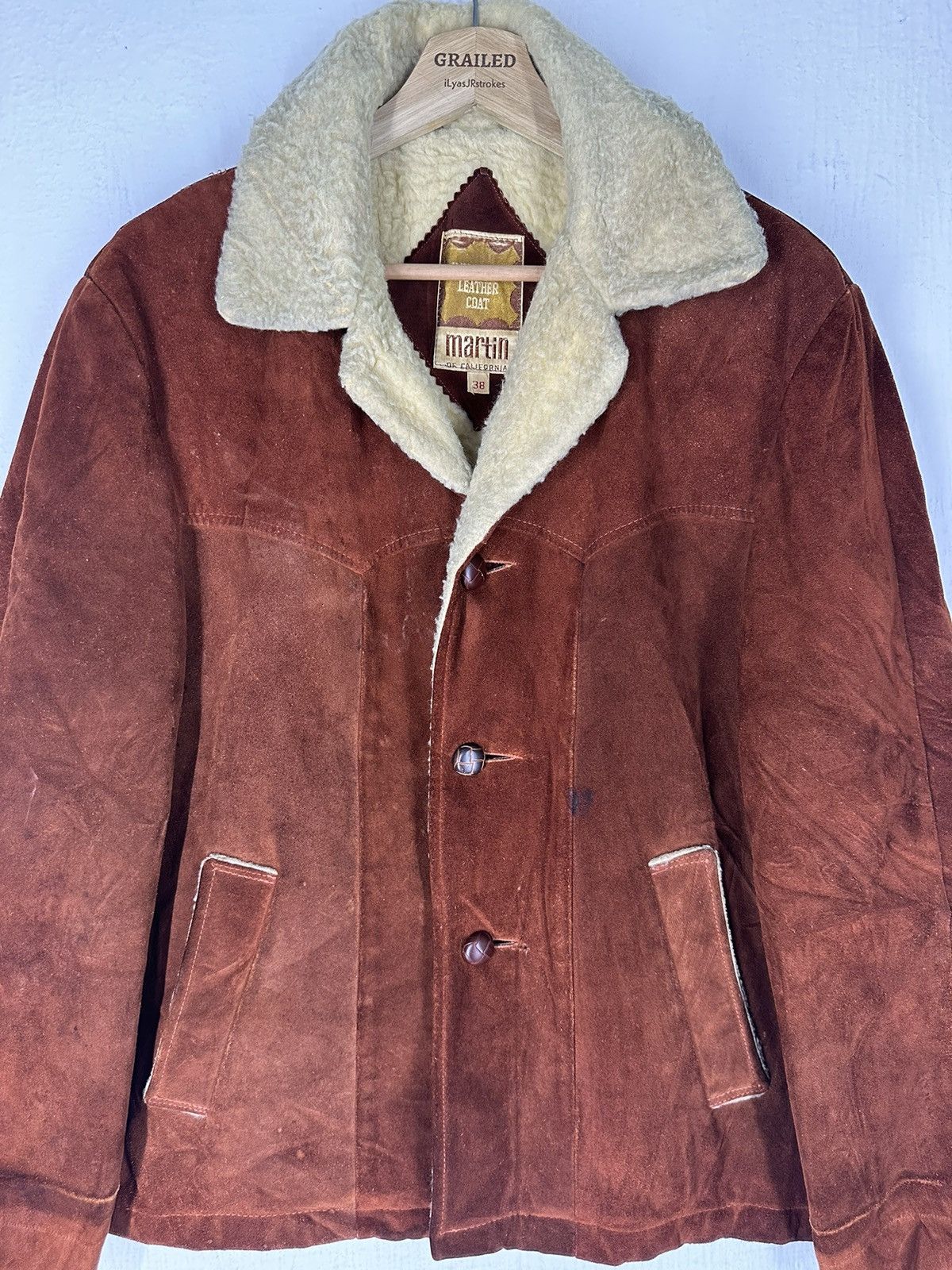 Leather Vintage 60's Martin Of California Leather Jacket Size US M / EU 48-50 / 2 - 8 Thumbnail