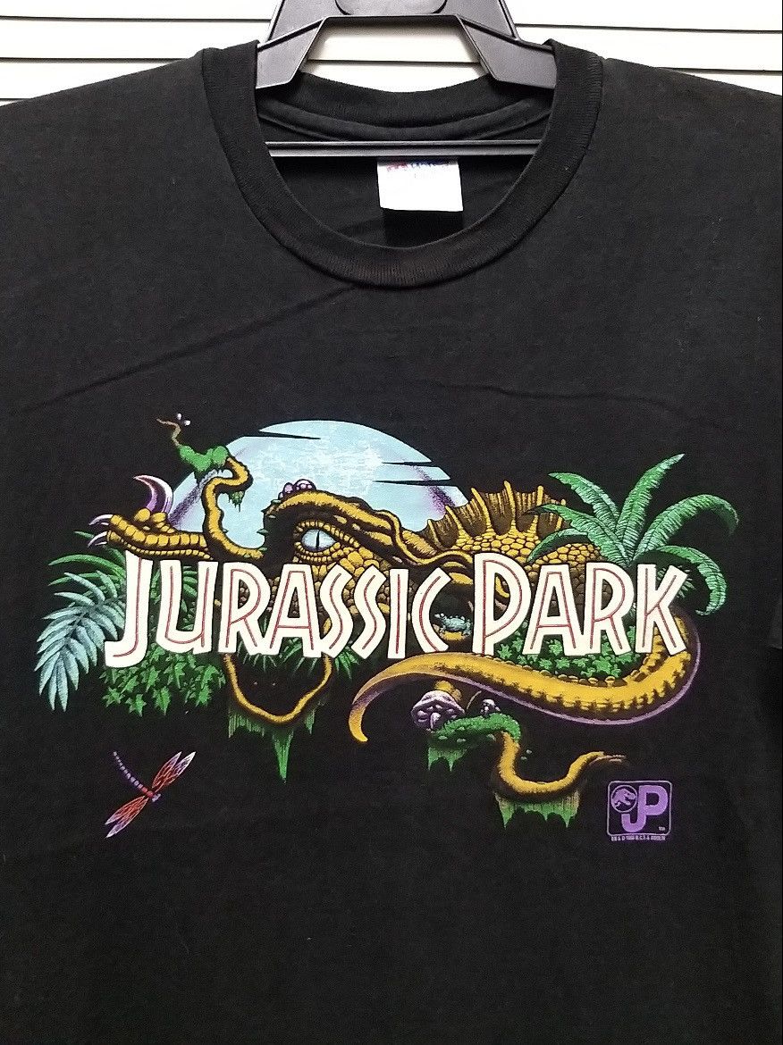 Vintage VINTAGE 90s JURASSIC PARK PROMO FILM 1993 T SHIRT Size US L / EU 52-54 / 3 - 1 Thumbnail