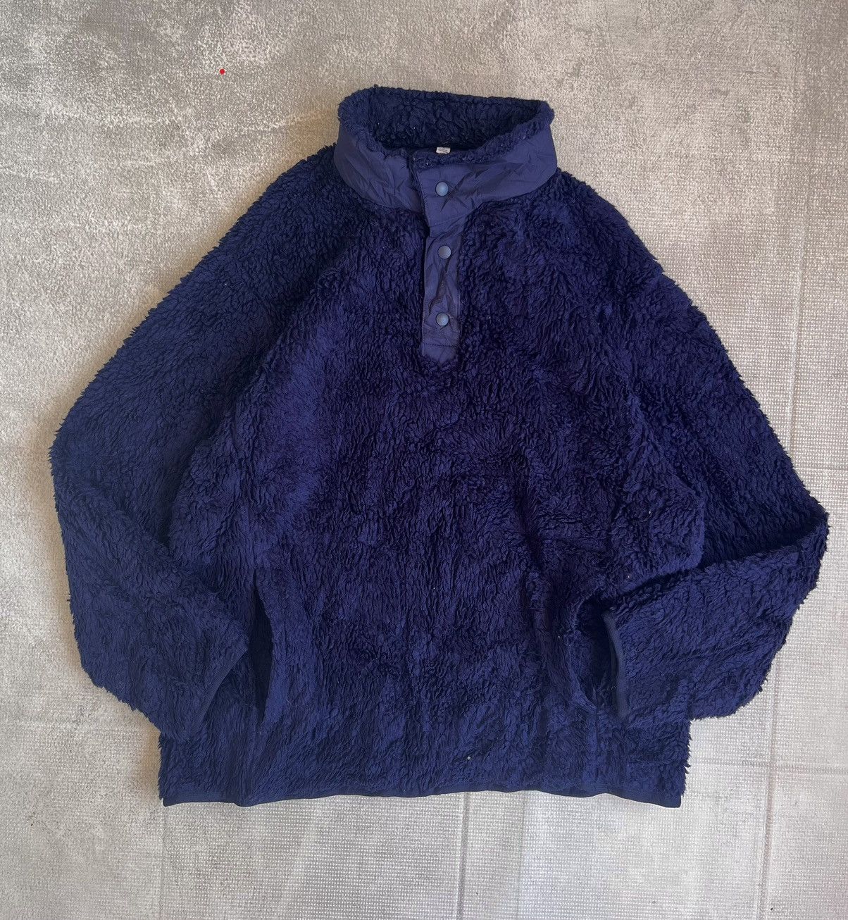 Japanese Brand × Uniqlo × White Mountaineering Uniqlo white mountaineering fleece half button Size US M / EU 48-50 / 2 - 2 Thumbnail
