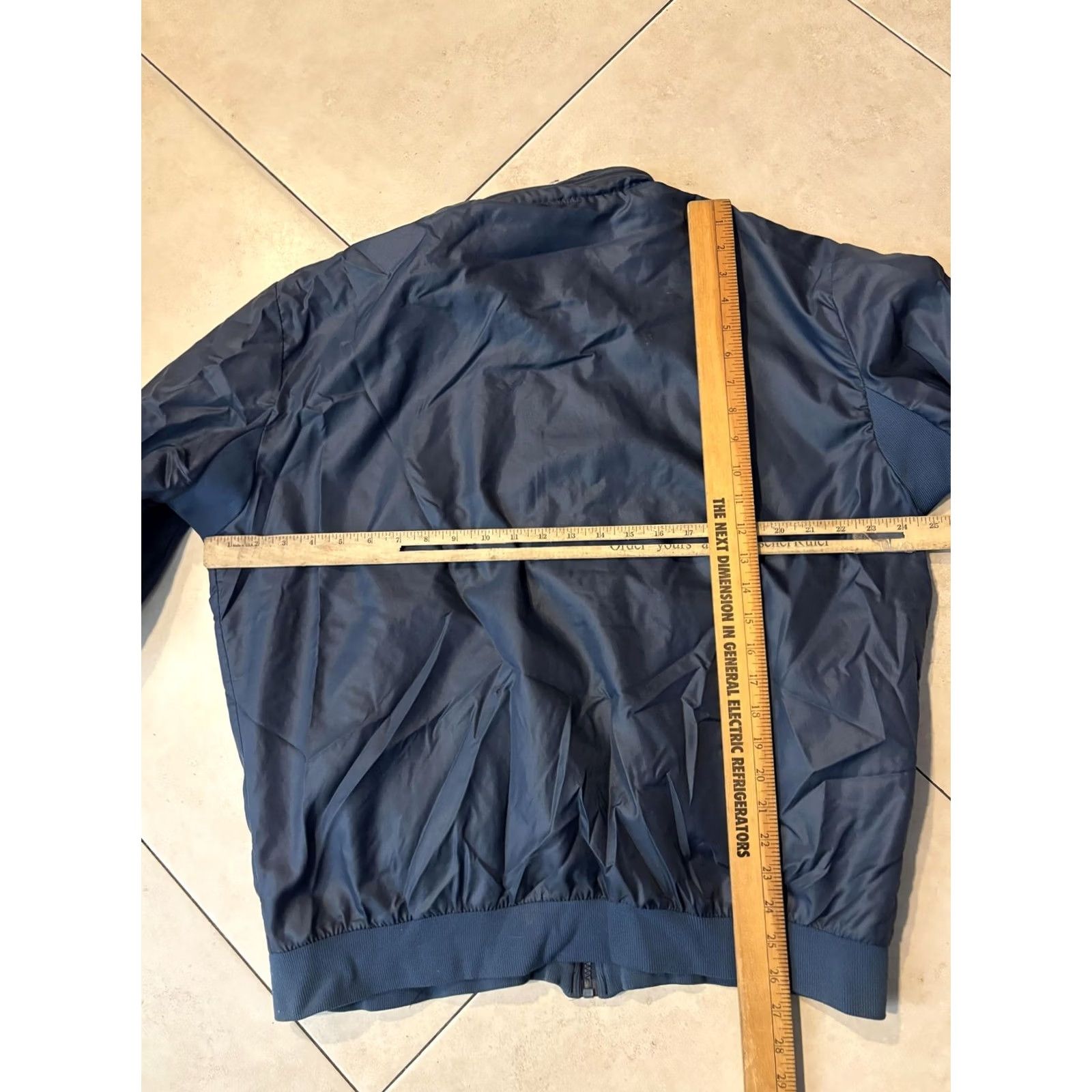 Lacoste Lacoste Jacket Mens XL Blue Nylon Windbreaker Full Zip Logo Casual Size US XL / EU 56 / 4 - 5 Thumbnail