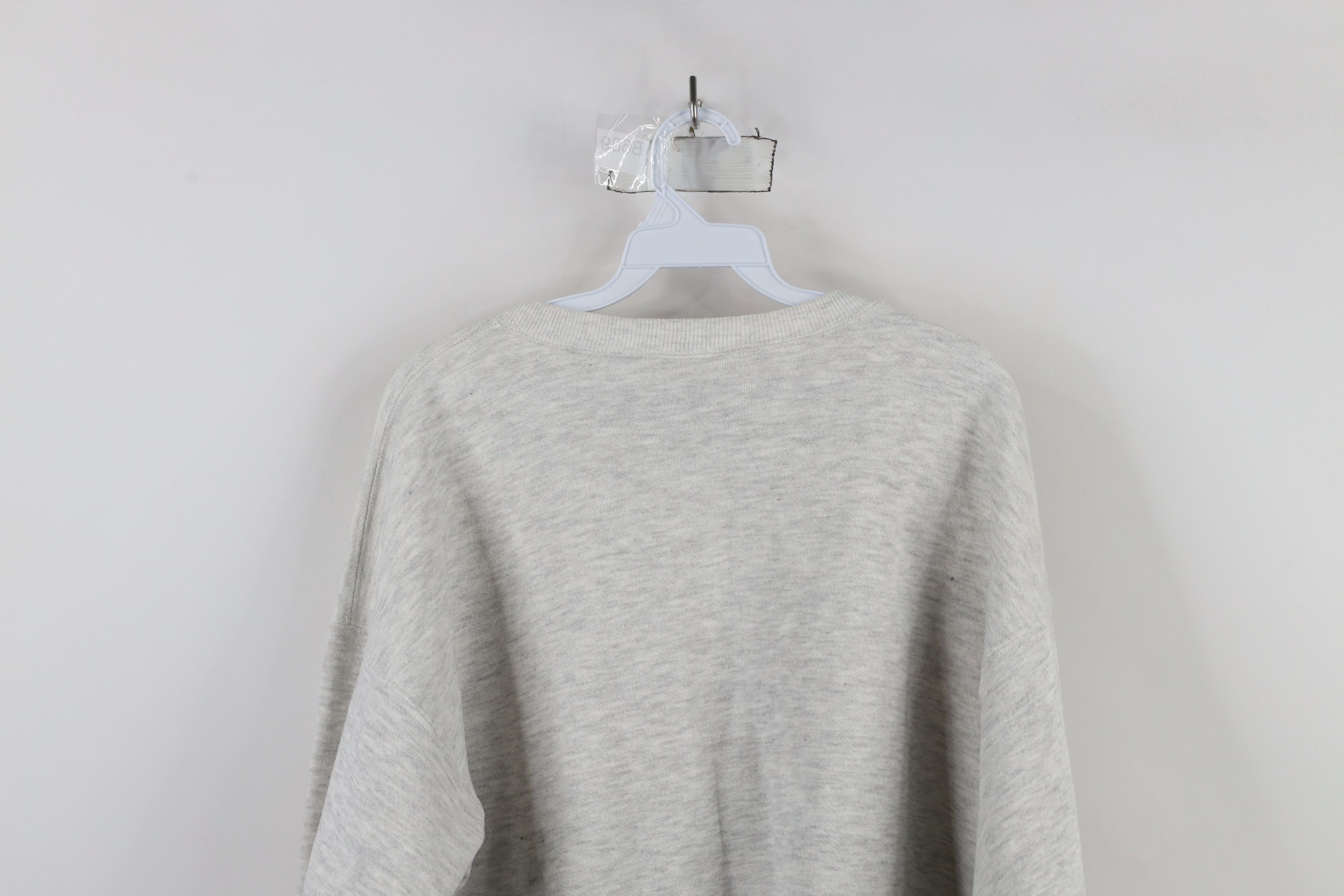 Vintage Vintage 90s Streetwear Heavyweight Crewneck Sweatshirt Gray Size US XL / EU 56 / 4 - 11 Thumbnail