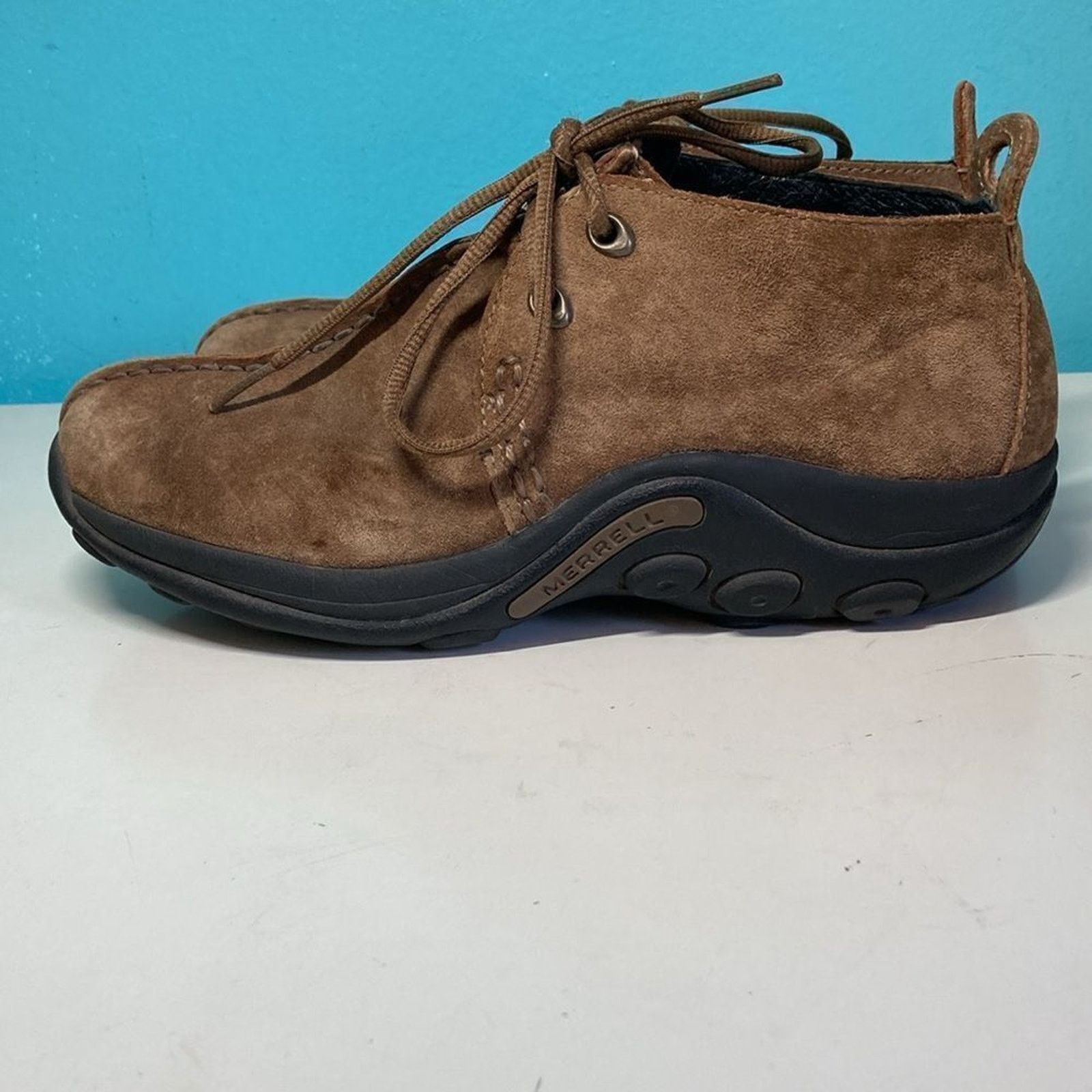 Merrell Merrell Brown Suede Size 40 Mens 7 Jungle Stitch Moc Size US 7 / EU 40 - 6 Thumbnail