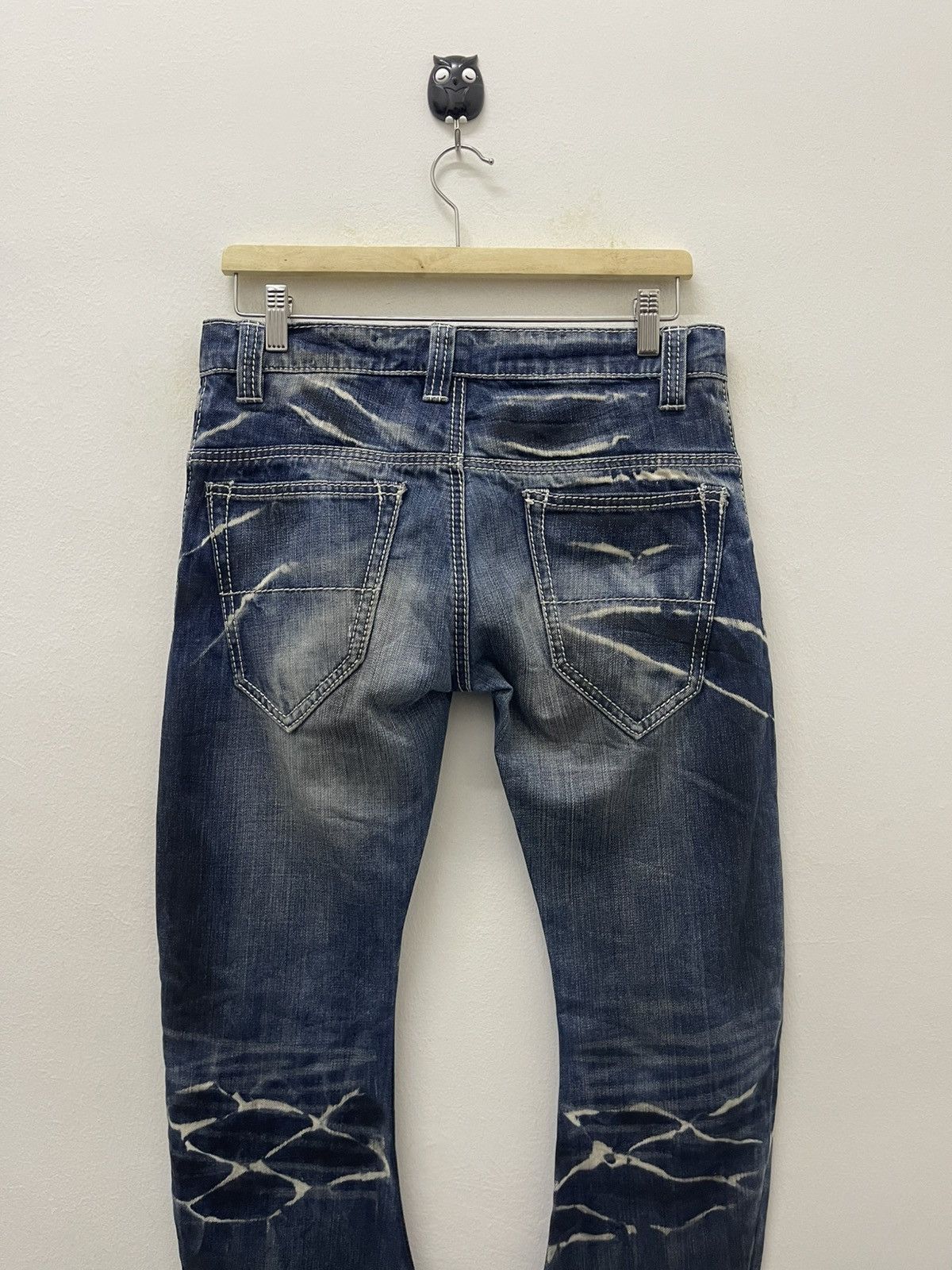 Hysteric Glamour Vintage JOHNNY WOLF Buffalo Bobs Banana Curve Claw Flare Size US 30 / EU 46 - 15 Thumbnail