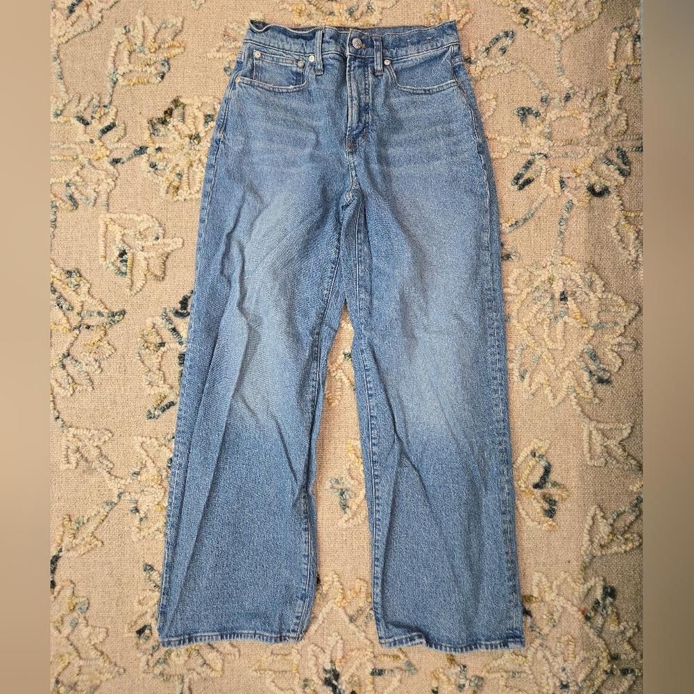Madewell The Perfect Vintage Wide Leg Jean Size 27" / US 4 / IT 40 - 1 Thumbnail