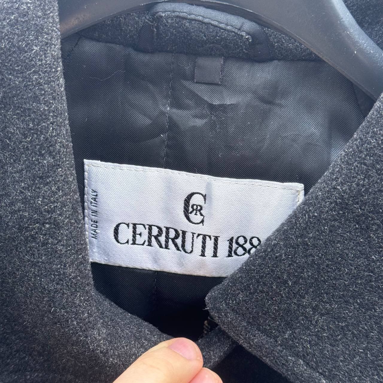 Cerruti 1881 Cerruti Vintage Lana Wool Premium Retro Long Trench Coat Size US XL / EU 56 / 4 - 4 Thumbnail