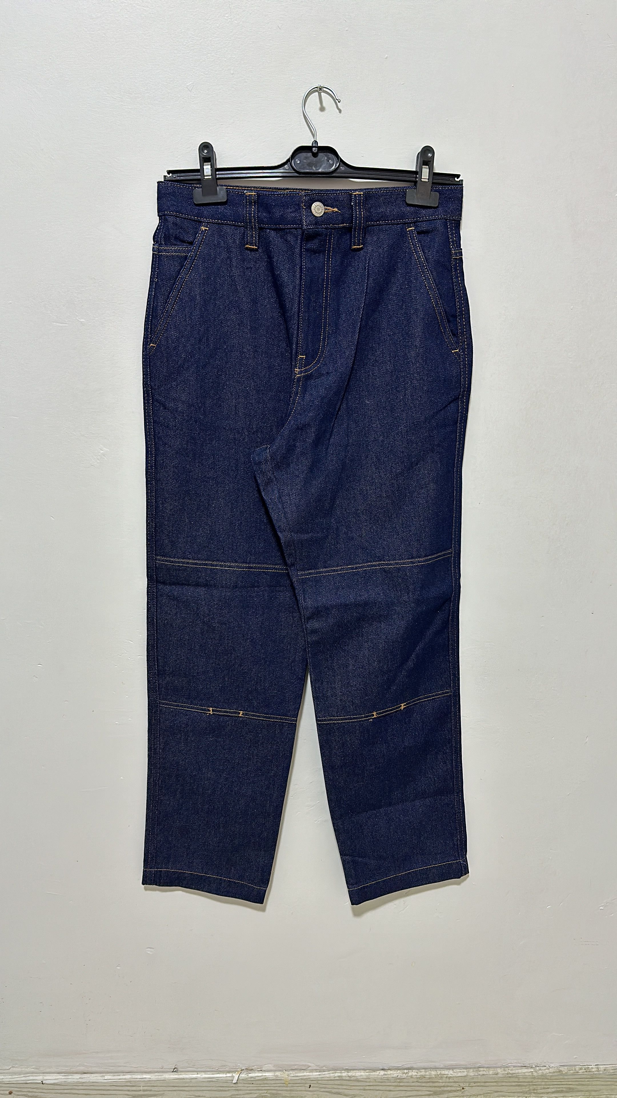 Stussy Raw Denim Double Knee Work Pant Size 28