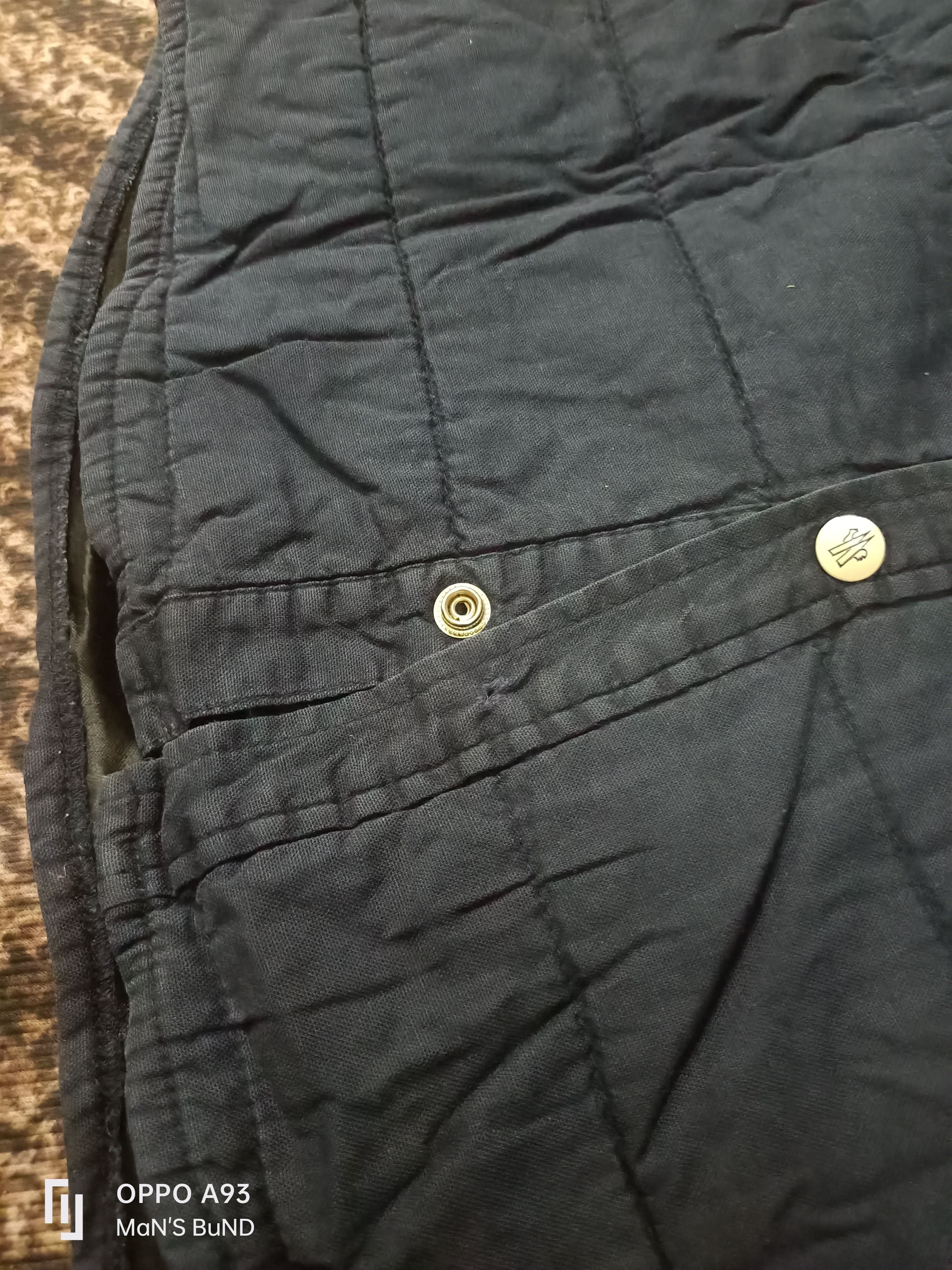 Moncler Distressed MONCLER GAMMEBLEU Size US M / EU 48-50 / 2 - 12 Thumbnail