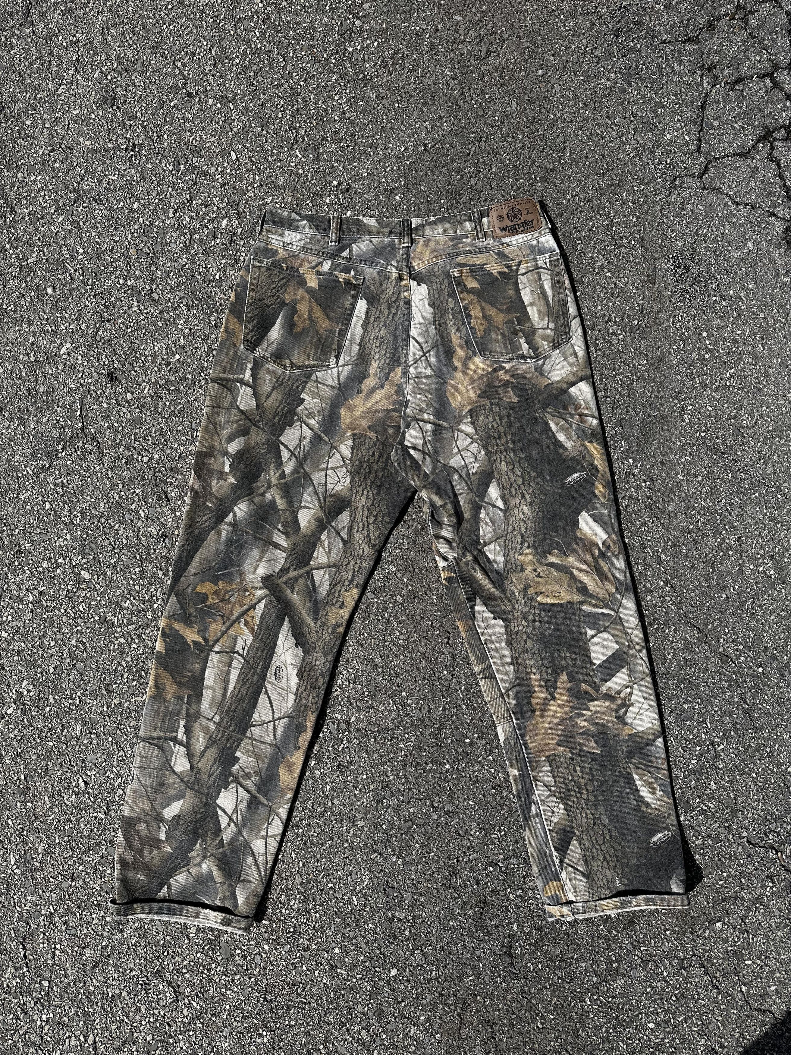 Realtree × Wrangler Vintage Wrangler x Realtree DoubleKnee Camo Pants Size US 36 / EU 52 - 2 Thumbnail