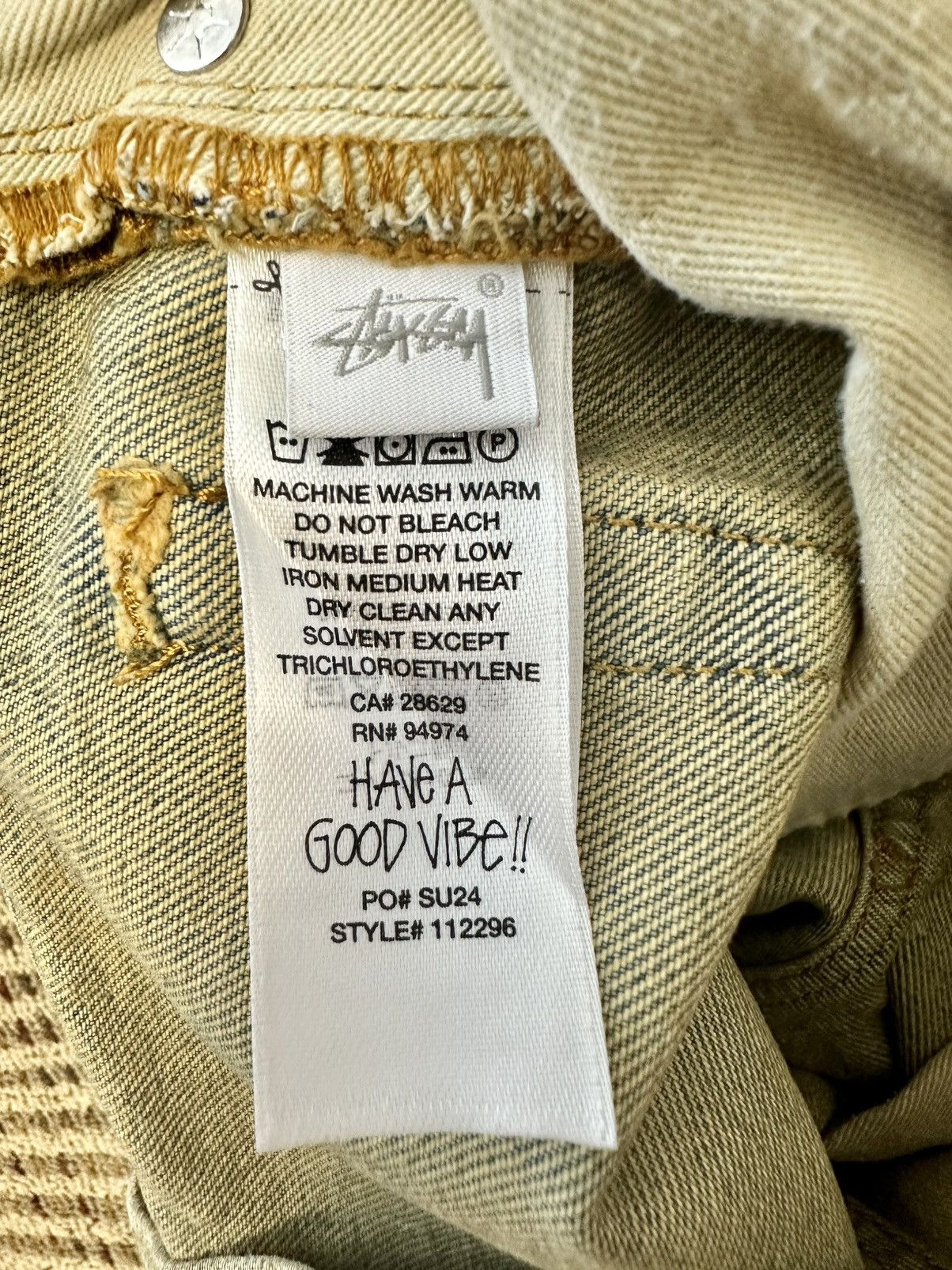 Stussy SS24 Beach Wash Big Ol’ Shorts Denim Size US 28 / EU 44 - 6 Thumbnail