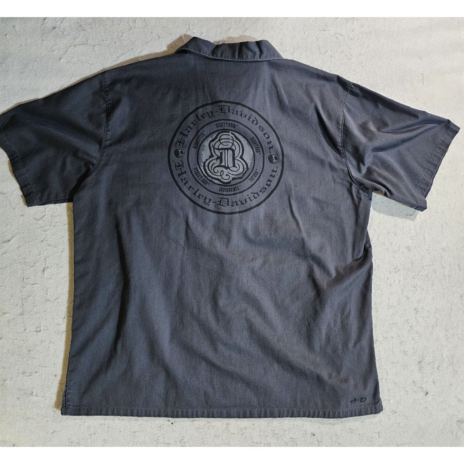 Harley Davidson VINTAGE not applicable. (Oops) Size US XL / EU 56 / 4 - 2 Thumbnail