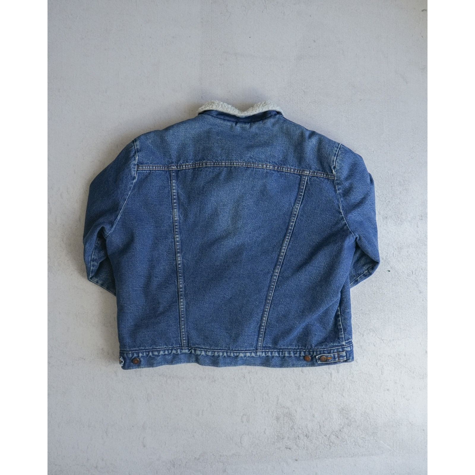 Wrangler Vintage 90s Wrangler Sherpa Lined Jacket - Women's Large Size L / US 10 / IT 46 - 2 Thumbnail