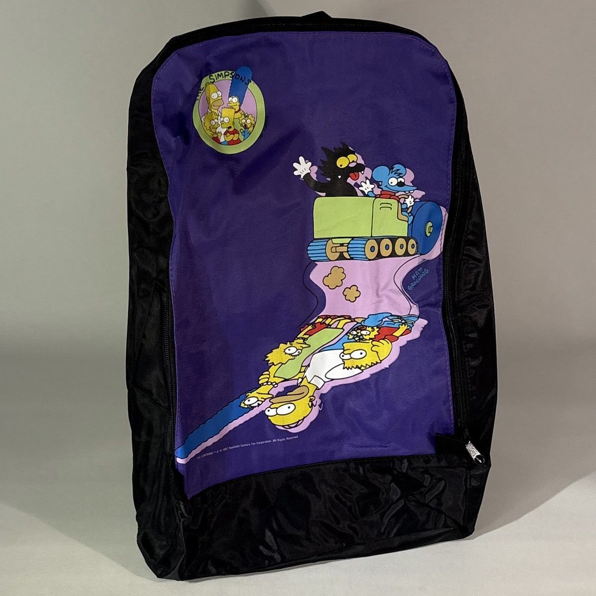 Vintage Vintage 90s Simpsons Bags Itchy & Scratchy Kidz Biz Backpack Size ONE SIZE - 2 Thumbnail