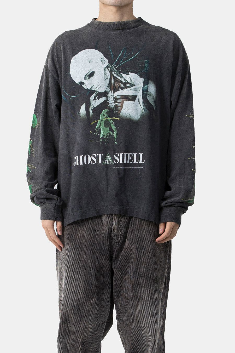 Saint Michael o1h1sh10525 Ghost In The Shell T-Shirt in Black Size US M / EU 48-50 / 2 - 1 Thumbnail