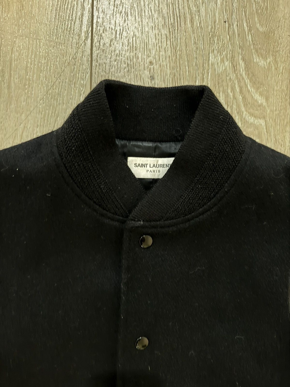 Yves Saint Laurent SAINT LAURENT TEDDY JACKET Size US M / EU 48-50 / 2 - 2 Thumbnail