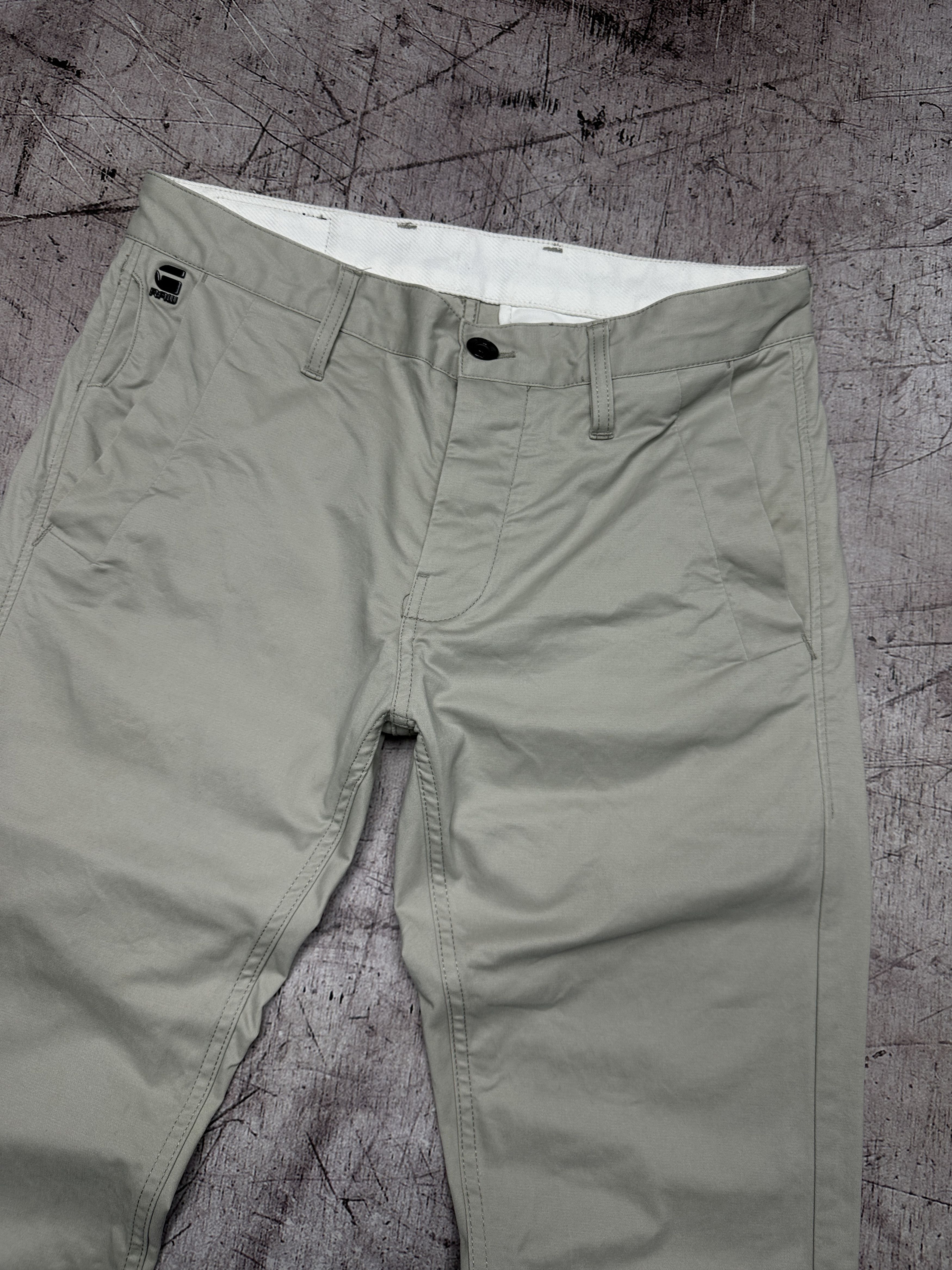 G-Star G Star Raw Mens Bronson Slim Chino Pants Size US 31 - 2 Thumbnail