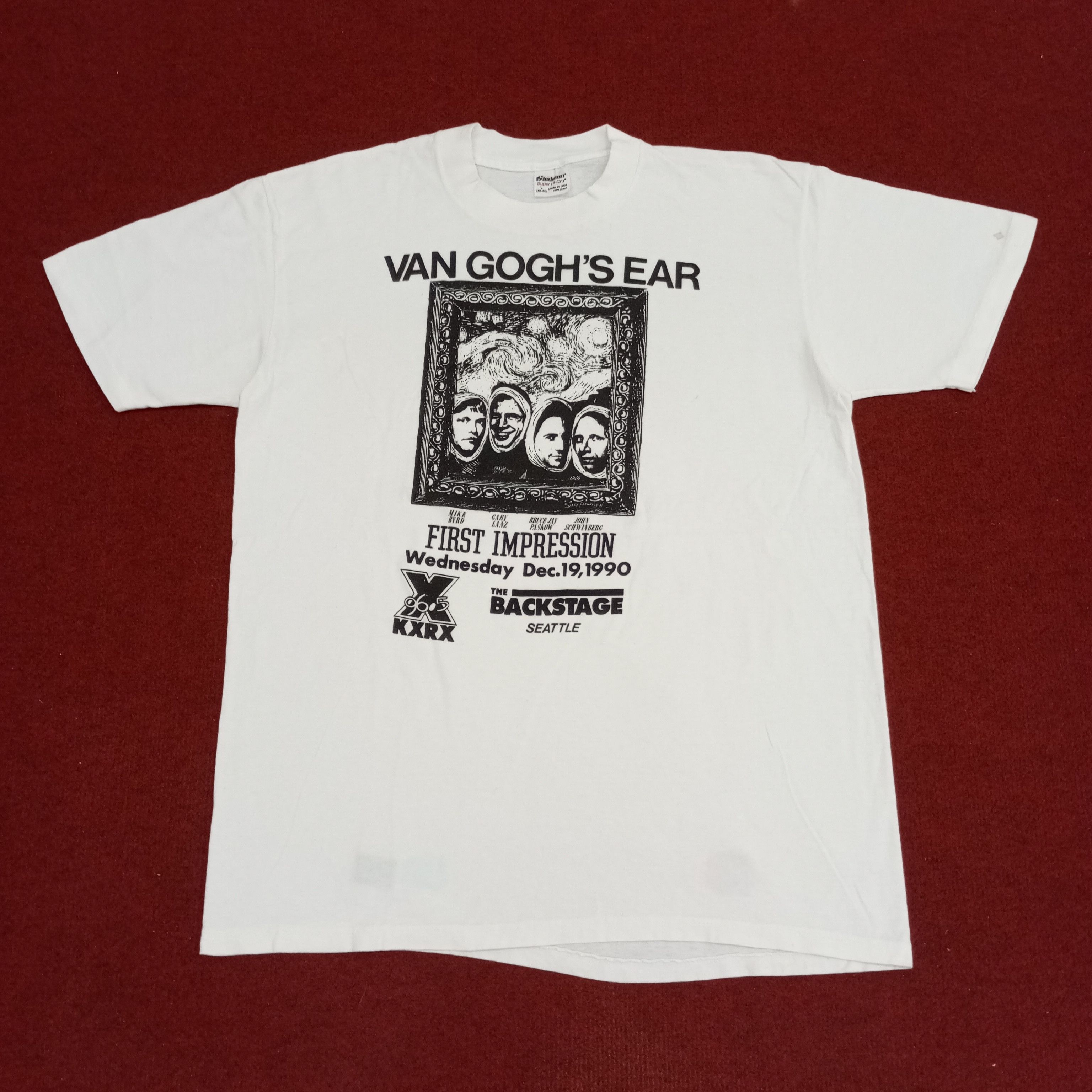 Vintage Van Gough's Ear Vintage Stedman Tshirt Size US M / EU 48-50 / 2 - 1 Thumbnail