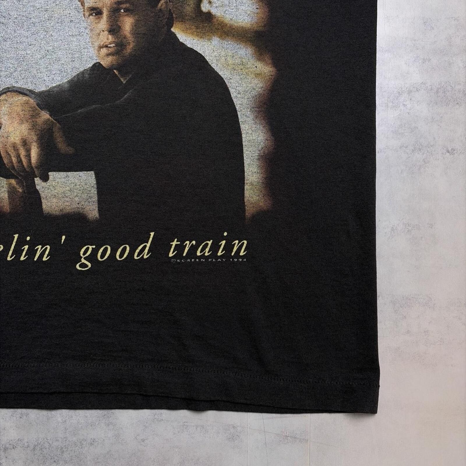 Fruit Of The Loom Vintage Sammy Kershaw Feeling Good Train Country T-Shirt Size US L / EU 52-54 / 3 - 5 Thumbnail