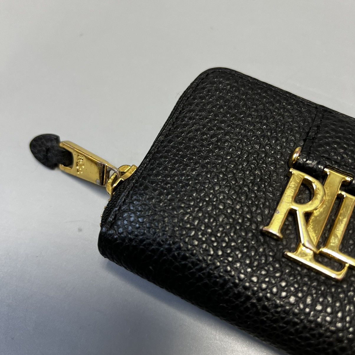 Ralph Lauren Ralph Lauren Leather Wallet Black Size ONE SIZE - 10 Thumbnail