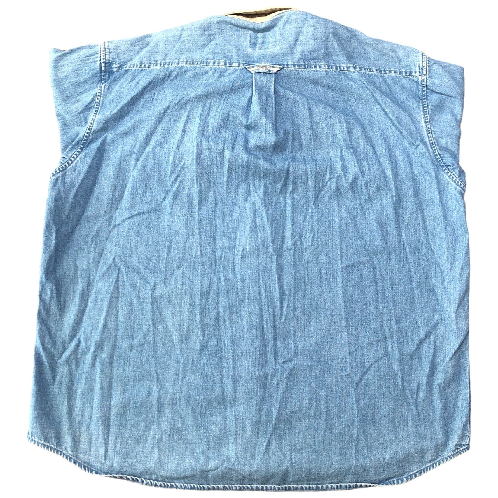 Vintage VINTAGE Cabela's Shirt Mens XL Blue Denim Chambray Pheasant Embroidery South Dakota Button-Down Collar-Style Button-Up Size US XL / EU 56 / 4 - 3 Thumbnail