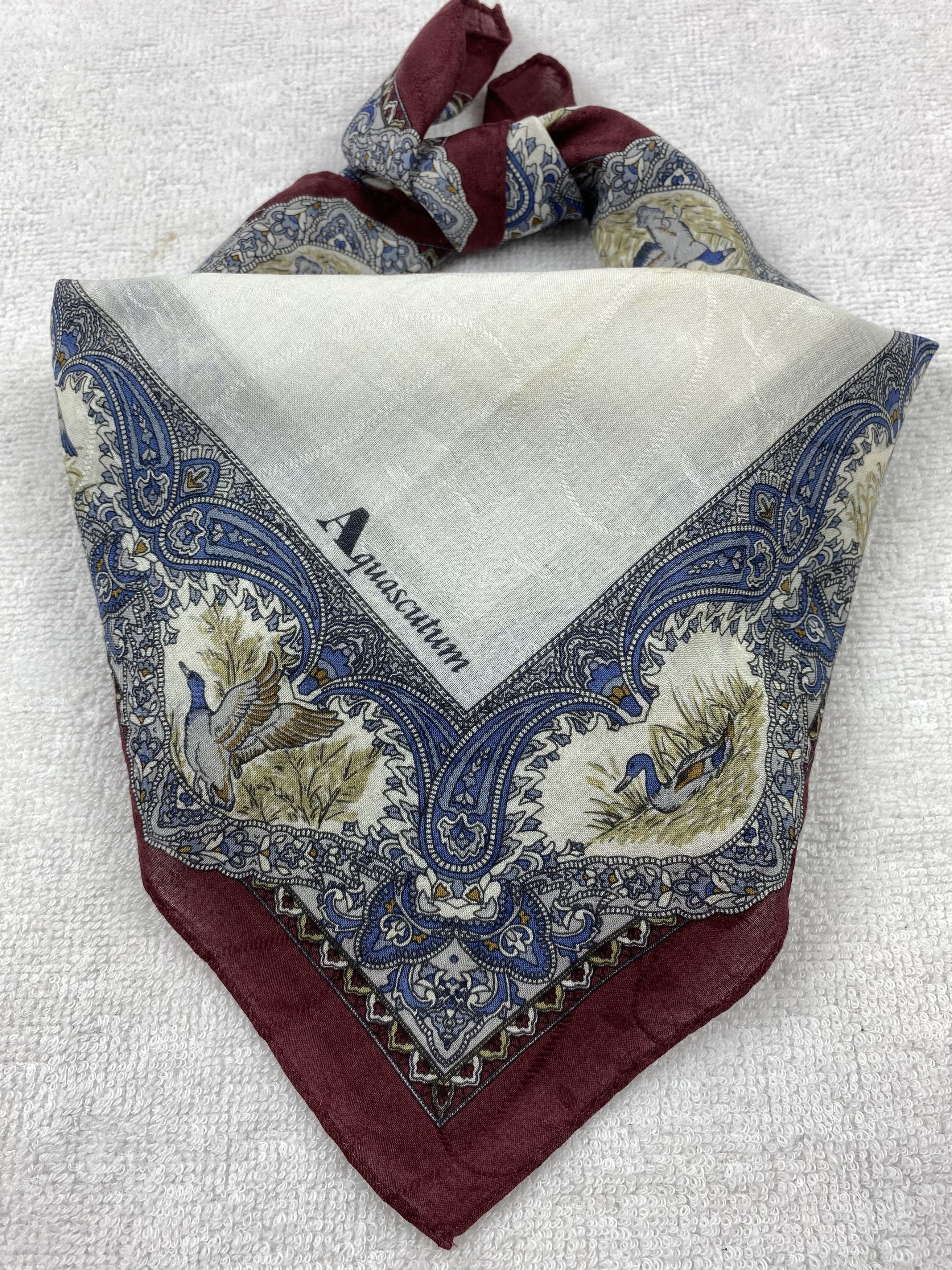 Aquascutum × Vintage Aquasqutum Handkerchief / Bandana / Neckerchief Size ONE SIZE - 1 Thumbnail