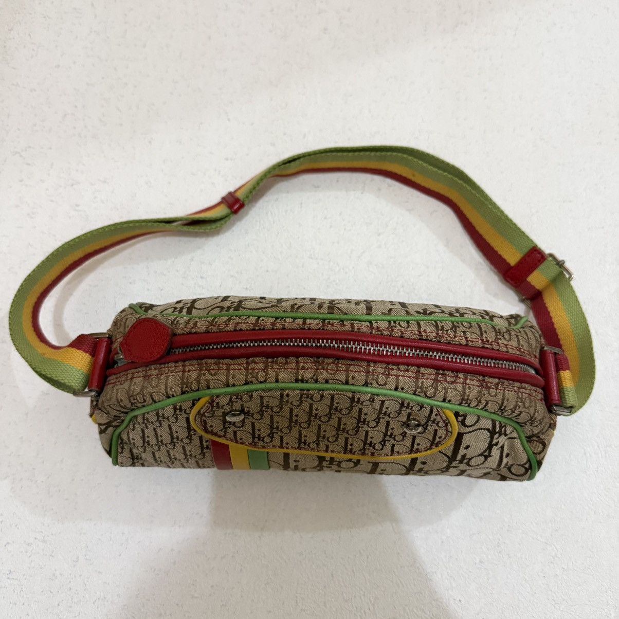 Dior Christian Dior By Galliano Fw/2004 Rasta Cross Body Bag Size ONE SIZE - 3 Thumbnail