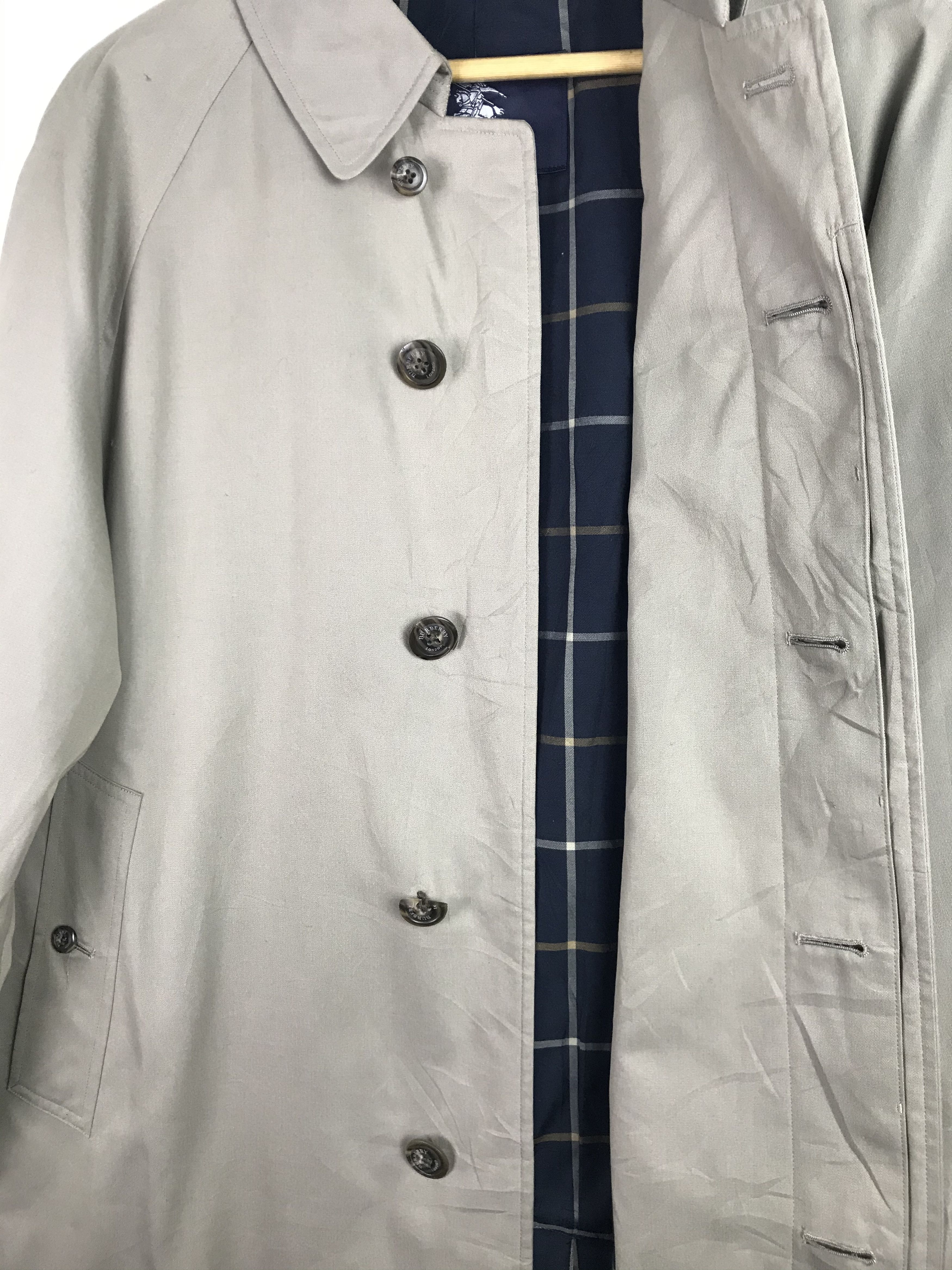 Burberry Vintage Burberry Luxury Long Trench Coat Jacket Size US XL / EU 56 / 4 - 7 Thumbnail