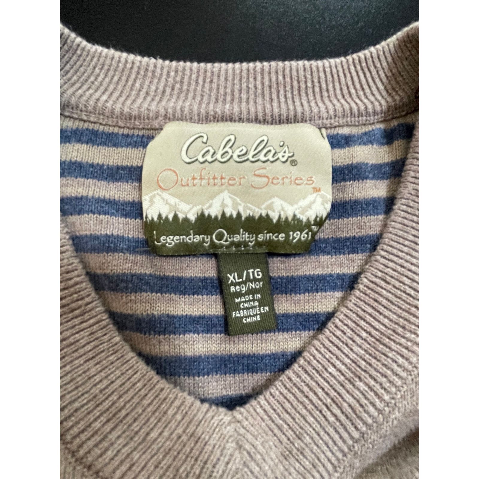Cabelas Cabela's Outfitter Series Brown Sweater Size XL Size US XL / EU 56 / 4 - 3 Thumbnail