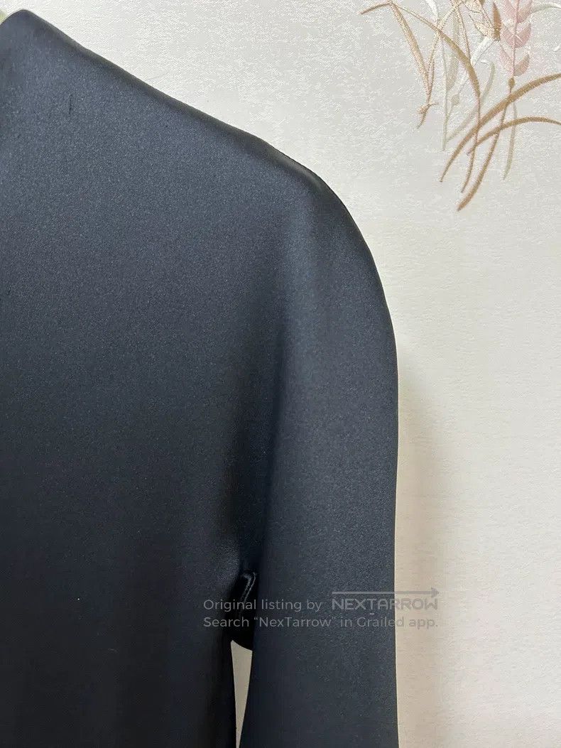 The Row The Row Black long-sleeved dress Size S / US 4 / IT 40 - 6 Thumbnail