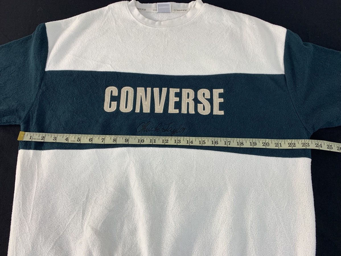 Converse Converse Fluffy Fleece Crewneck Pullover Embroidery Logo Size US L / EU 52-54 / 3 - 10 Thumbnail