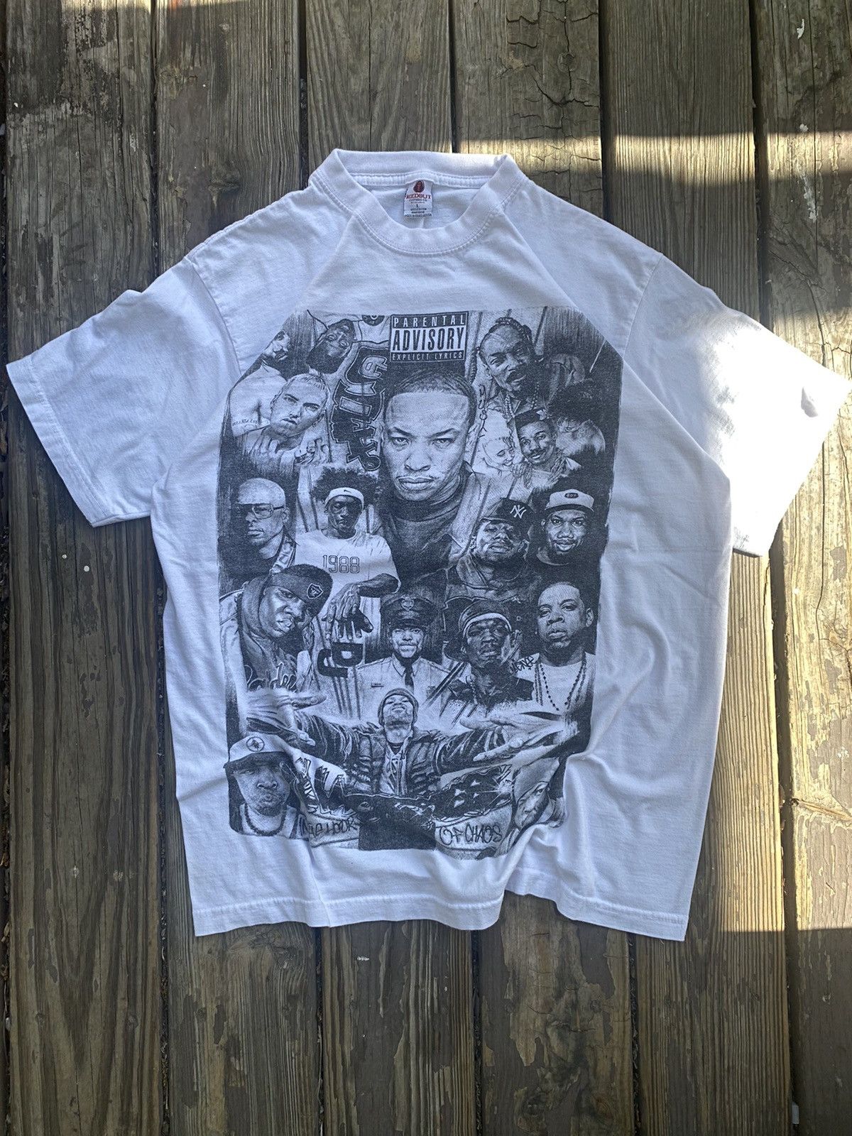 Rap Tees × Vintage Vintage Rap Tee Size US L / EU 52-54 / 3 - 1 Thumbnail