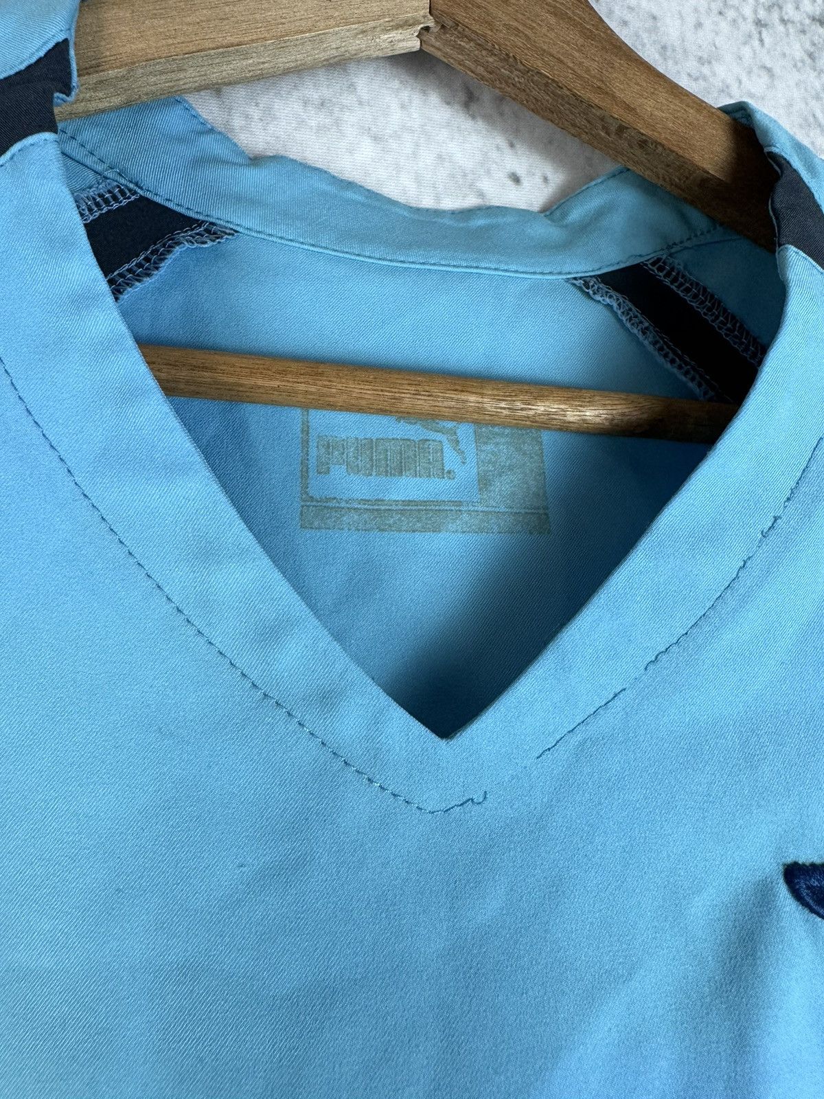 Puma 2005 2006 Lazio Roma Italy Vintage Puma Soccer Jersey Shirt Size US M / EU 48-50 / 2 - 3 Thumbnail
