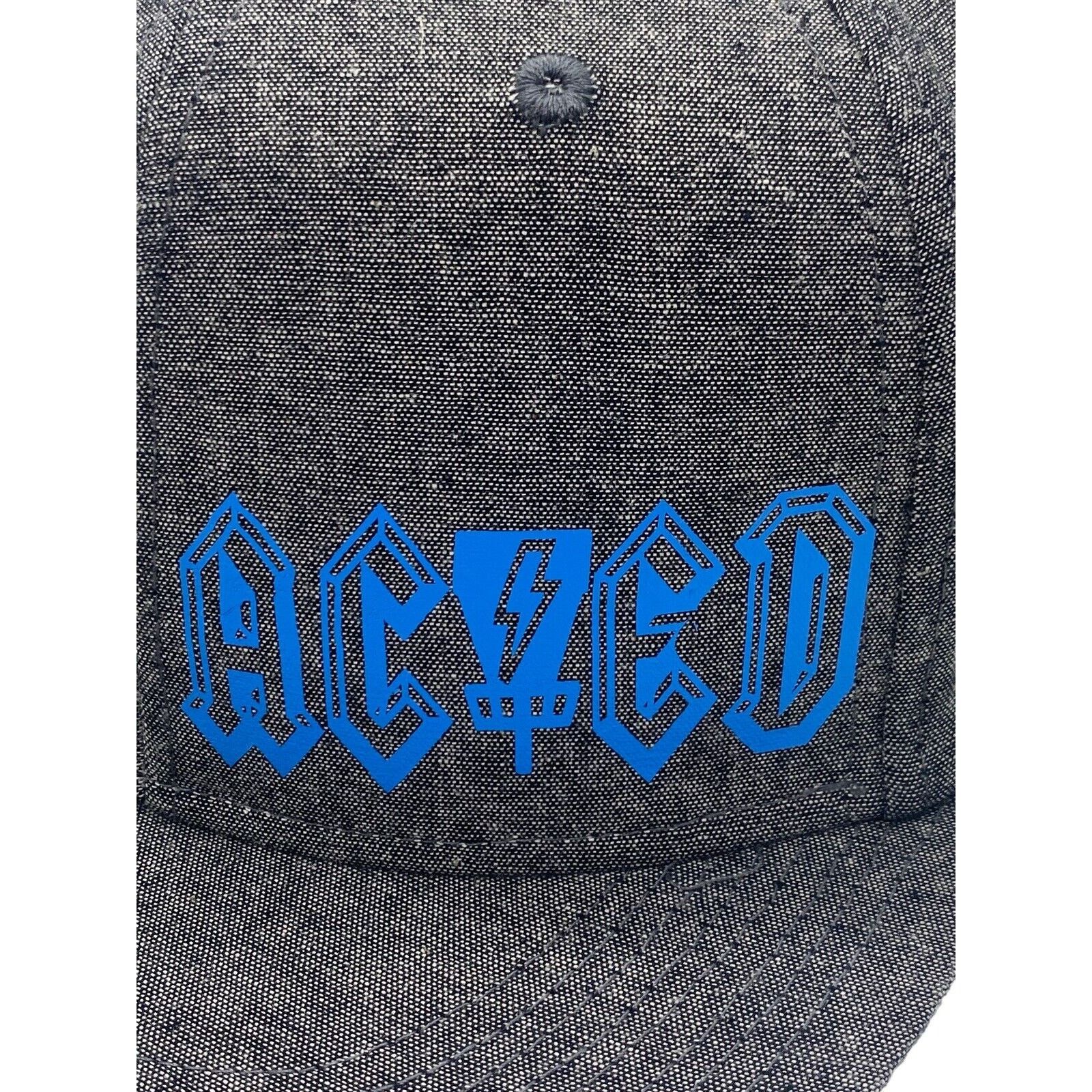 & Other Stories Disc Golf ACDC ACED Hat Cap Adjustable Snap Back Grey Size ONE SIZE - 2 Thumbnail