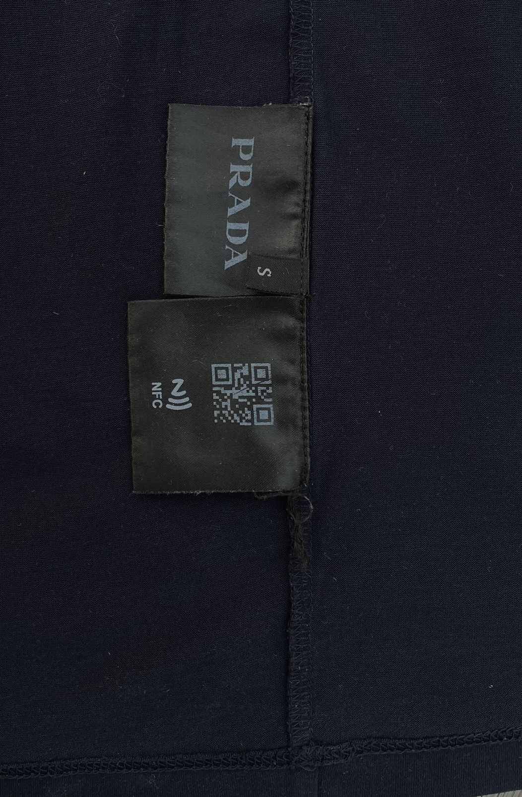 Prada Navy Prada Tee Size US S / EU 44-46 / 1 - 5 Thumbnail