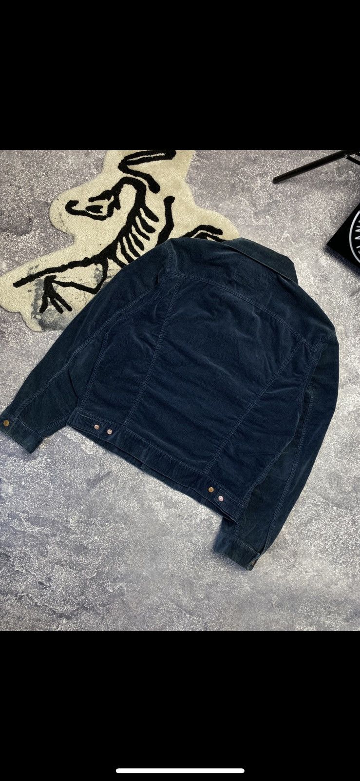 Diesel × Vintage Womens Vintage Diesel Corduroy Velvet Denim Jacket Size M / US 6-8 / IT 42-44 - 9 Thumbnail