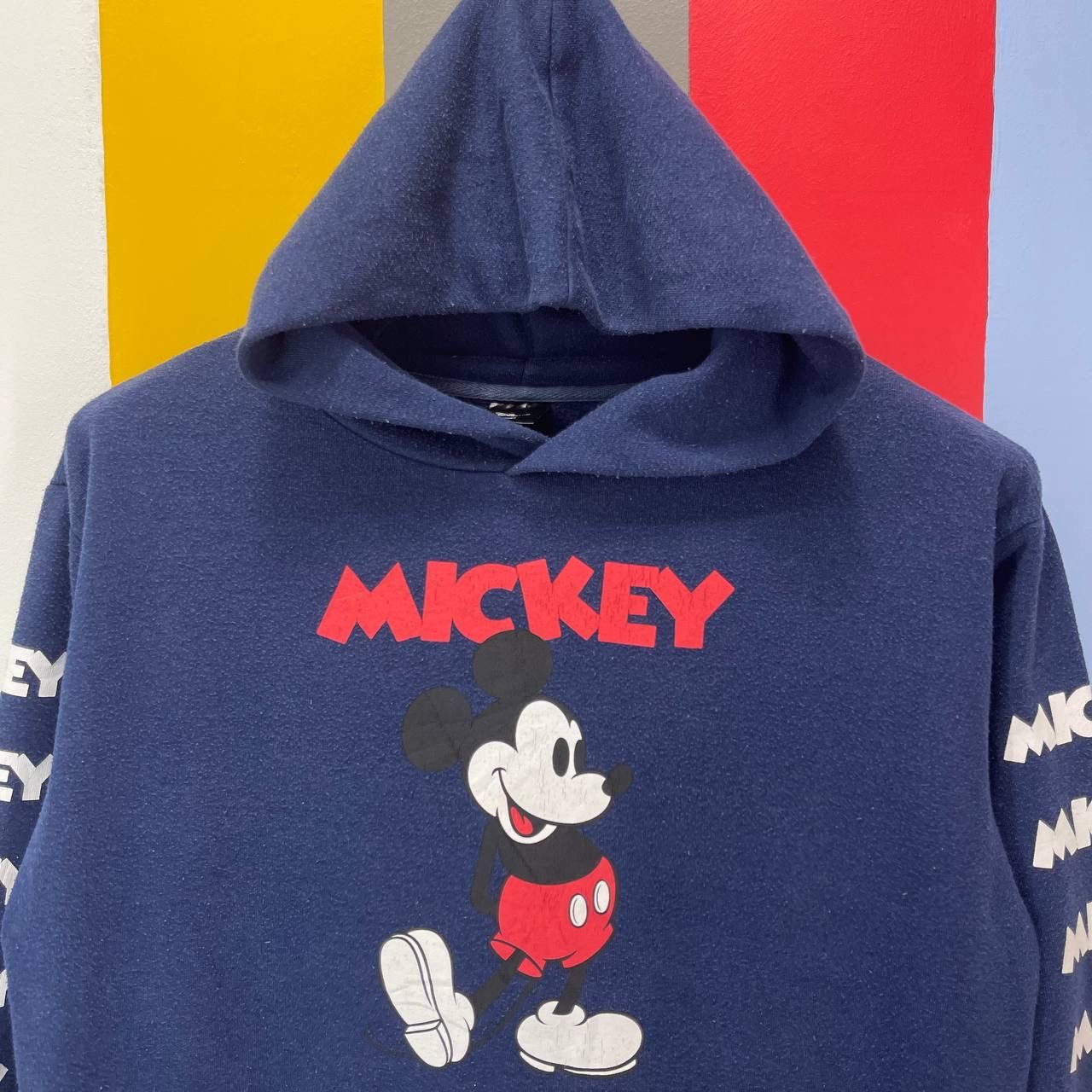 Disney MICKEY MOUSE Rare Design Hoodie #2630/26 Size US M / EU 48-50 / 2 - 2 Thumbnail