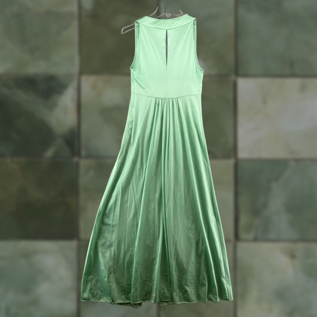 Vintage Shadowline Womens Green Dress 32 Vintage Size XXS / US 00 / IT 34 - 8 Thumbnail