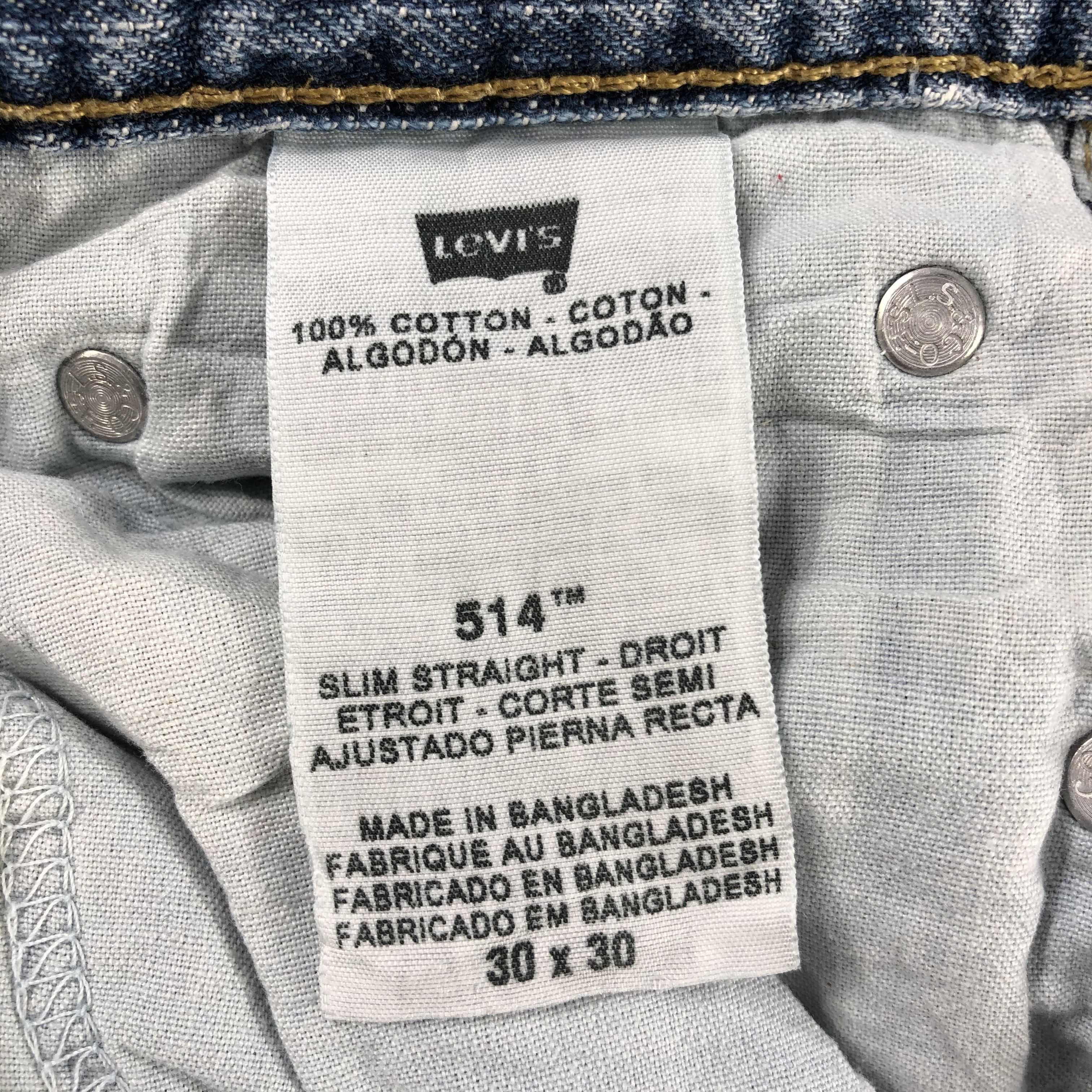 Levi's × Vintage Vintage Blue Wash Levis 514 Jeans-JM3077 Size US 30 / EU 46 - 14 Thumbnail