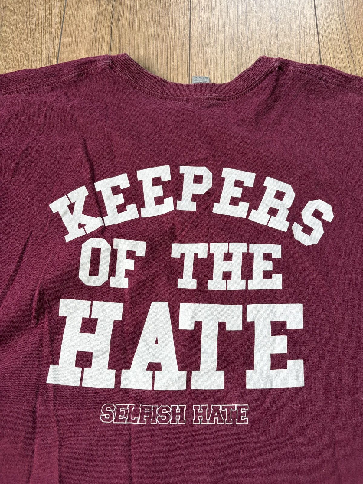 Band Tees Selfish Hate Hardcore Band T-shirt Size US XXL / EU 58 / 5 - 5 Thumbnail