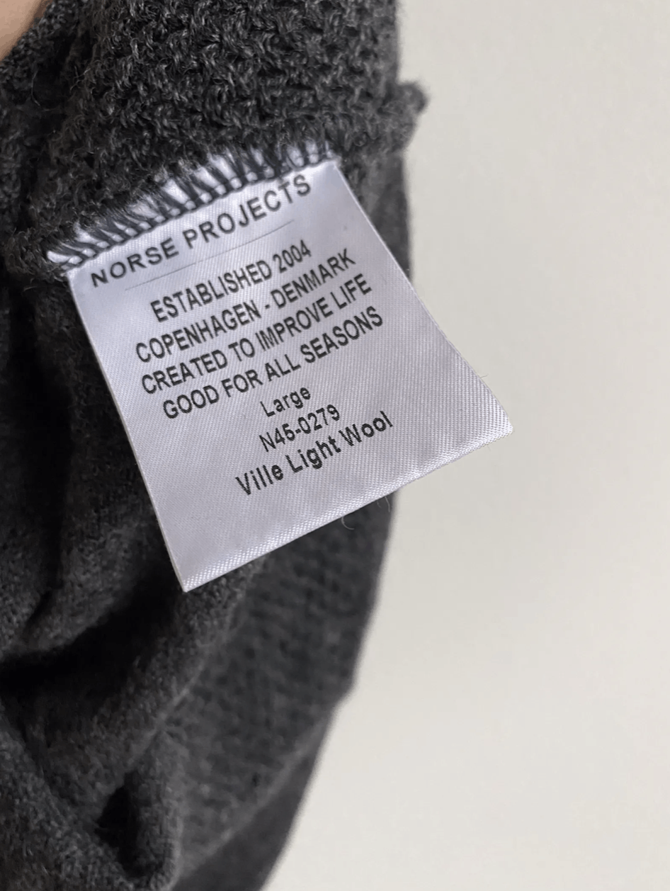 Norse Projects Norse Projects Ville Light Wool Sweater Size US M / EU 48-50 / 2 - 5 Thumbnail