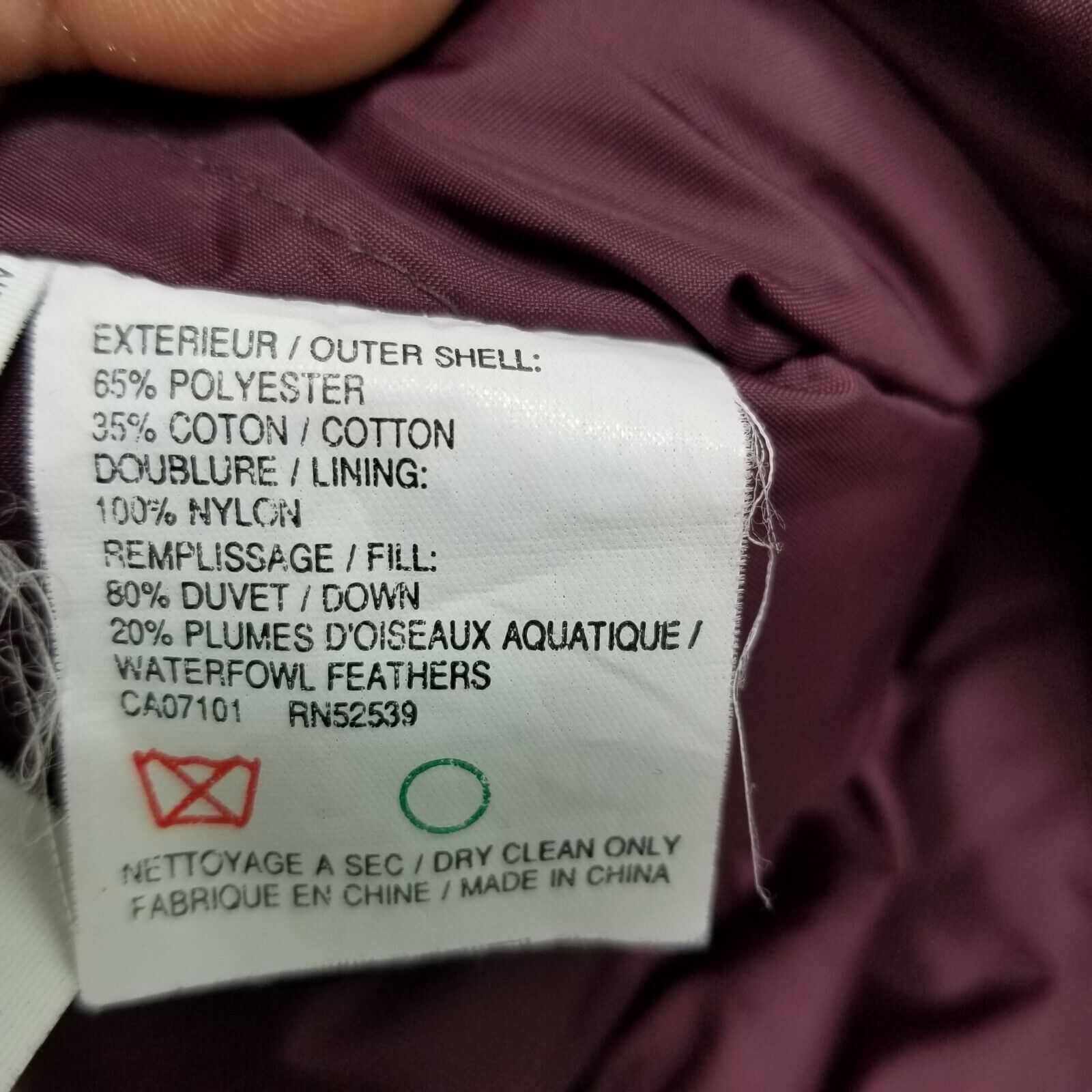 Other Utex Design Puffer Jacket Womens Medium Full Zip Hooded Size M / US 6-8 / IT 42-44 - 2 Thumbnail